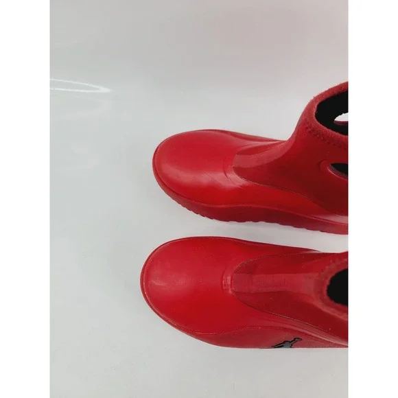 Nike Air Jordan Youth Sneakers, Unisex Size 1Y, Red/black - Picture 2 of 8